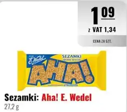Eurocash Sezamki: Aha! E. Wedel oferta
