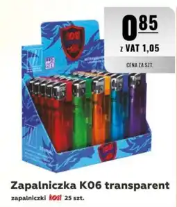 Eurocash Zapalniczka K06 transparent oferta