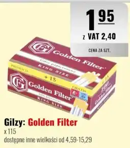 Eurocash Gilzy Golden Filter oferta