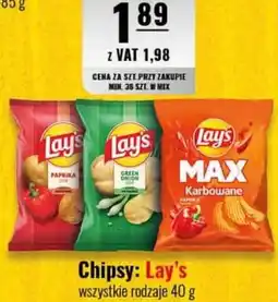 Eurocash Chipsy: Lay's oferta