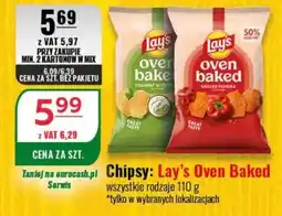 Eurocash Chipsy: Lay's Oven Baked oferta