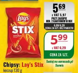 Eurocash Lay's Stix keczup oferta