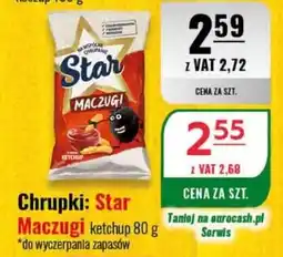 Eurocash Chrupki Star Maczugi ketchup oferta