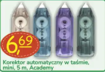 Korektor automatyczny w taśmie, mini, 5 m, Academy