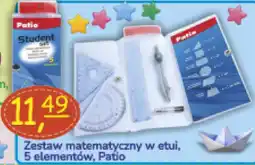 Delikatesy Paleo Zestaw matematyczny w etui, 5 elementów, Patio oferta