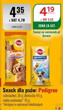 Eurocash Snack dla psów: Pedigree oferta