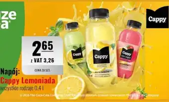 Eurocash Napój: Cappy Lemoniada oferta