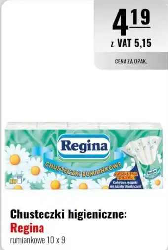 Eurocash Chusteczki higieniczne: Regina rumiankowe oferta