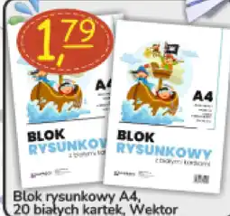 Delikatesy Paleo Blok rysunkowy A4, Wektor oferta