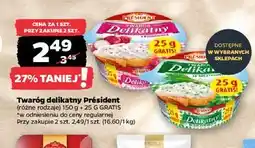 Netto Twaróg delikatny ze szczypiorkiem President oferta