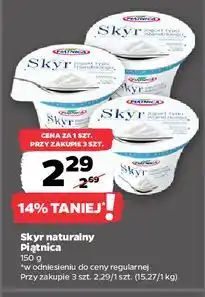 Netto Jogurt skyr naturalny Piątnica oferta