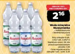 Netto Woda gazowana Muszynianka oferta