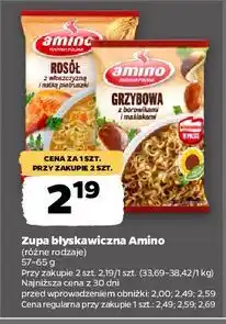 Netto Zupa grzybowa z borowikami i maślakami Amino oferta