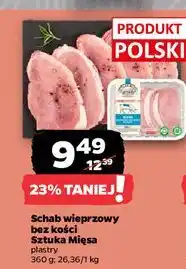 Netto Schab wieprzowy plastry Sztuka Mięsa Netto oferta