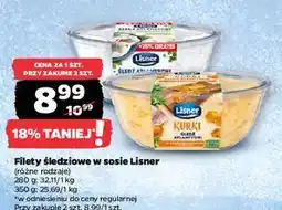 Netto Filety śledziowe w sosie śmietanowym Lisner oferta