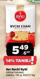 Netto Ser rycki edam Ryki oferta