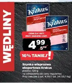 Netto Szynka eksportowa Krakus Animex oferta