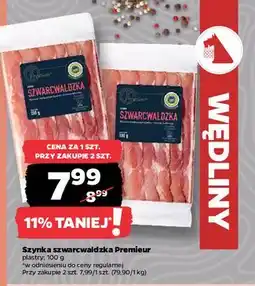 Netto Szynka szwarwaldzka Premieur oferta