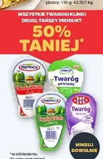 Netto Twaróg półtłusty bez laktozy Mlekovita oferta