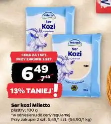 Netto Ser kozi plastry Miletto oferta