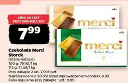 Netto Czekolada hazelnut almond Storck Merci oferta