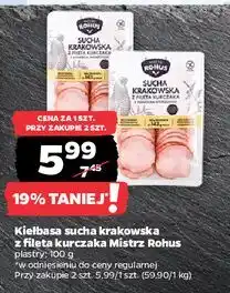 Netto Kiełbasa krakowska sucha Mistrz Rohus oferta