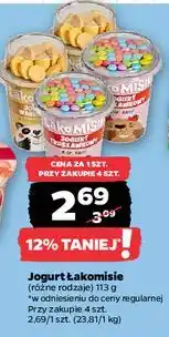 Netto Jogurt truskawkowy z biszkopcikami Łakomisie oferta