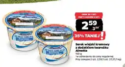 Netto Serek wiejski z twarożkiem kremowym Hochland Almette oferta