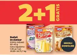 Netto Budyń borówka śmietanka Dr. Oetker Duet oferta