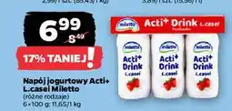 Netto Napój jogurtowy truskawkowy Miletto oferta