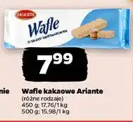 Netto Wafle śmietankowe Ariante oferta