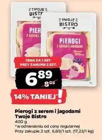 Netto Pierogi serowo-jagodowe Twoje Bistro oferta