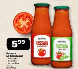 Netto Passata z czosnkiem La Campagna oferta