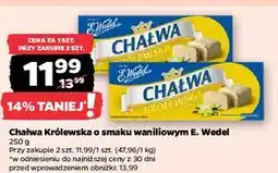 Netto Chałwa królewska waniliowa E. Wedel oferta
