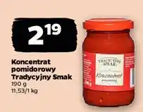 Netto Koncentrat pomidorowy Tradycyjny Smak oferta