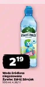 Netto Woda niegazowana Żywiec Zdrój Zdrojek oferta