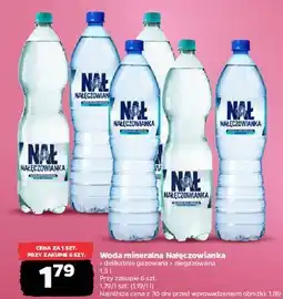 Netto Woda delikatnie gazowana Nałęczowianka oferta