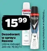 Netto Antyperspirant ice fresh Rexona Invisible oferta