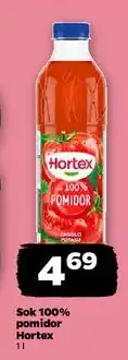 Netto Sok pomidorowy Hortex oferta