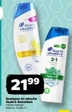 Netto Szampon do włosów citrus fresh Head&Shoulders oferta