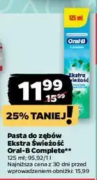 Netto Pasta do zębów ekstra świeżość Oral-B Complete oferta