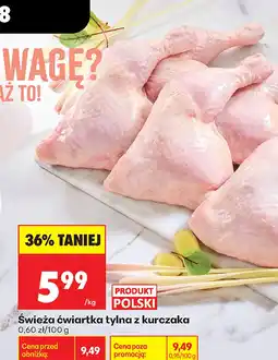 Biedronka Świeża ćwiartka tylna z kurczaka oferta