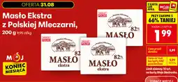 Biedronka Masło Ekstra z Polskiej Mleczarni oferta