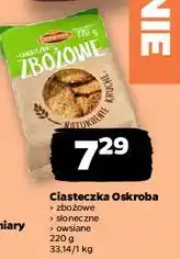Netto Ciastka owsiane Oskroba oferta