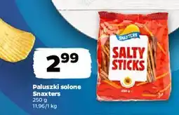 Netto Paluszki solone Snaxters oferta