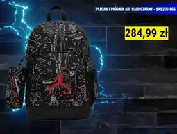 Decathlon Pleca i Piornik Air Raid Czarny oferta