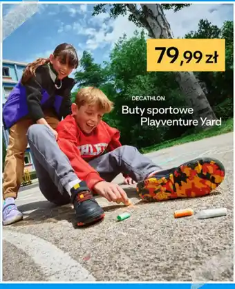 Decathlon Buty sportowe Playventure Yard