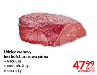 Udziec wołowy bez kości, zrazowa górna