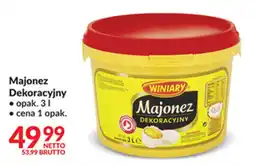 Makro Majonez Dekoracyjny Winiary oferta