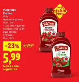 Lidl Ketchup łagodny Pudliszki oferta